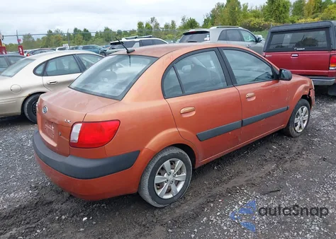 2009 Kia Rio Lx из США, поврежденный, VIN KNADE223596466262